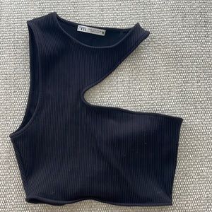 Zara cut out top